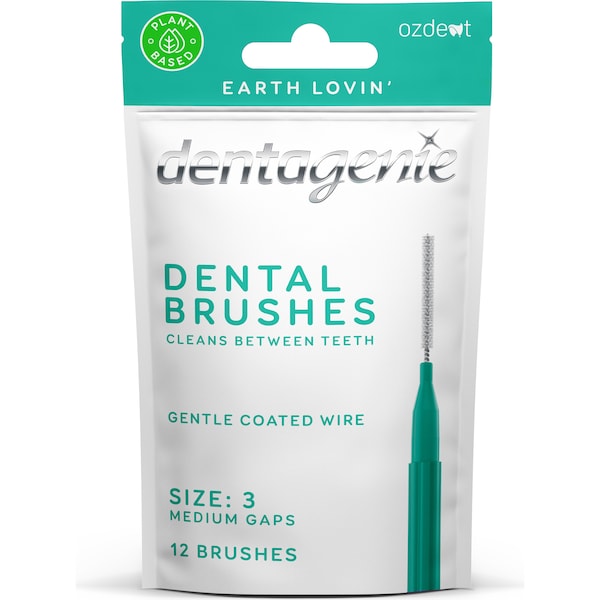 Go2 Dentagenie Dental Brushes Size 3 12 pack