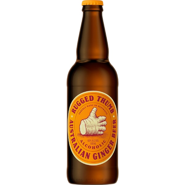 Rugged Thumb Ginger Beee Bottle 500mL