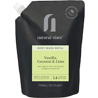 Natural State Vanilla Coconut & Lime Body Wash Refill