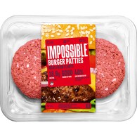 Impossible Plant Based Beef Burger