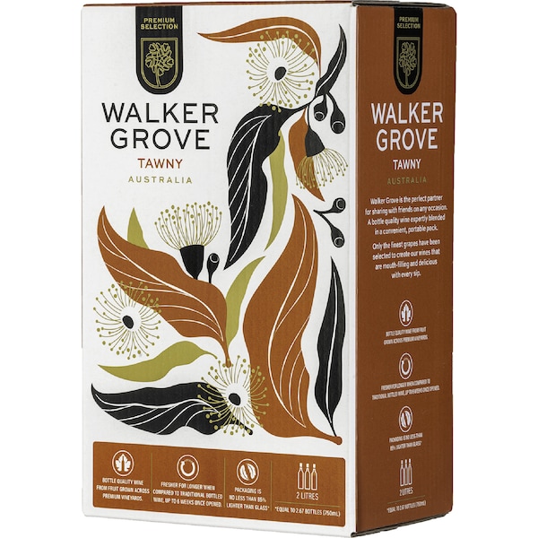 Walker Grove Tawny Cask 2L Bottles 750mL