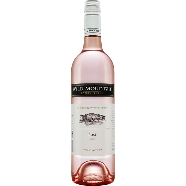 Tamburlaine Wild Mountain NPA Rosé Bottle 750mL