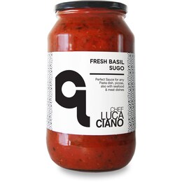 Chef Luca Ciano Chef Luca Ciano Fresh Basil Sugo 480g