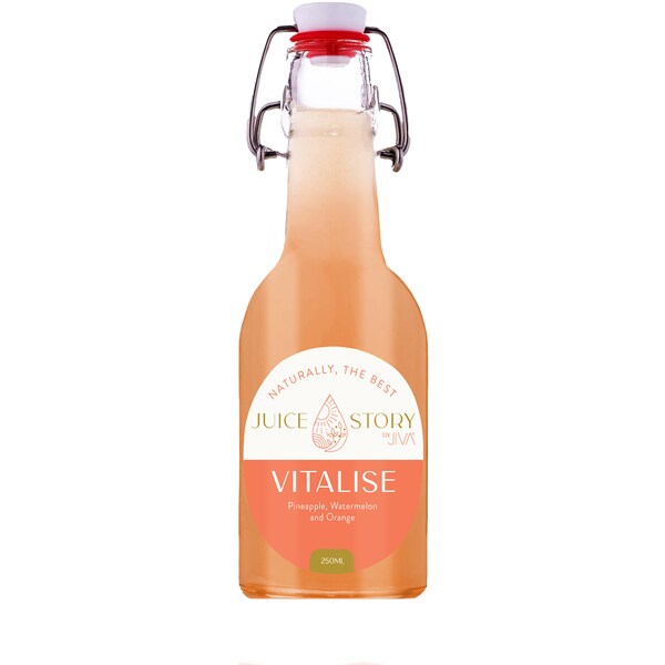 Jiva Juice Story Vitalise Pineapple Watermelon & Orange 250ml