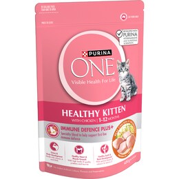 Purina One Healty Kitten Food With Chicken 450g – Woolworths