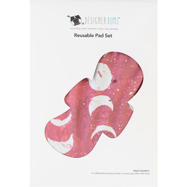 Designer Bums Sanitary Pad Set 4 pack