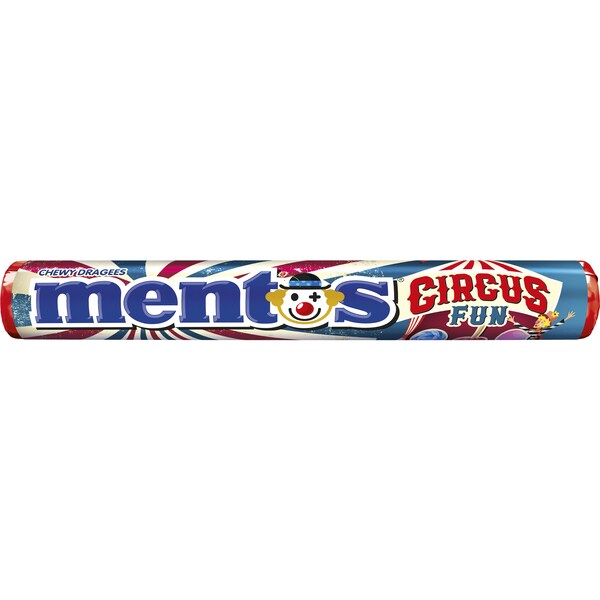 Mentos Circus Fun Chewy Dragees 37.5g