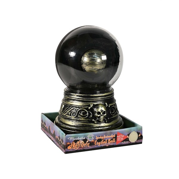 Mirabella Halloween Animated Crystal Ball With Eye Each