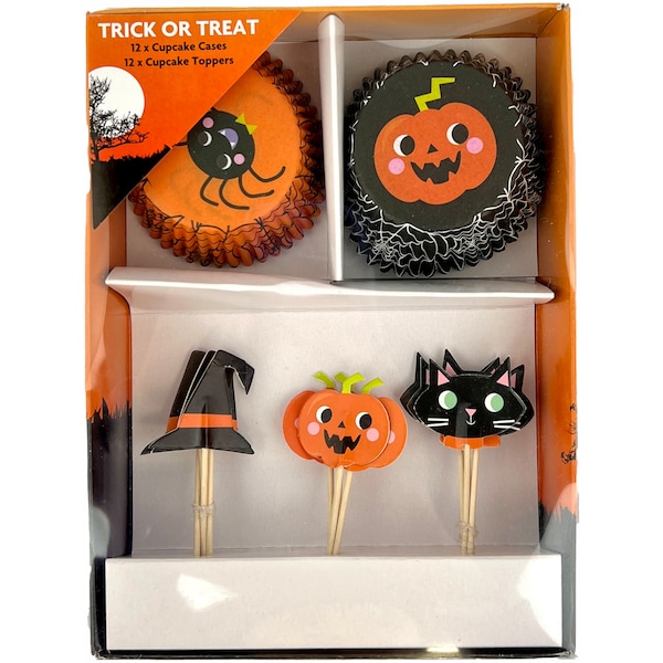 Halloween Cupcake Set 12 Pack