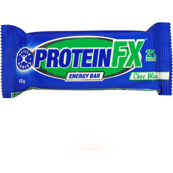 Aussie Bodies  Protein Fx Bar Chocolate Mint Crisp 65g