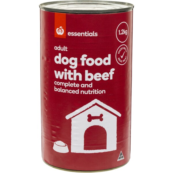 Essentials Dog Food Beef 1.2kg