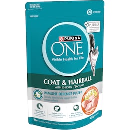 Purina One Adult Cat Food Caot & Hairball With Chicken 450g – Woolworths