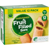 Woolworths Apple Oven Baked Fruit Bars