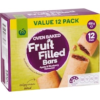 Woolworths Blueberry Oven Baked Fruit Bars