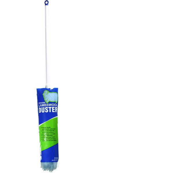 Lambswool Dusting Wand With Handle Each