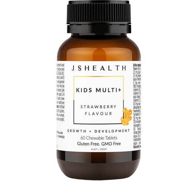 JSHealth Kids Multi Strawberry Strawberry 60 pack