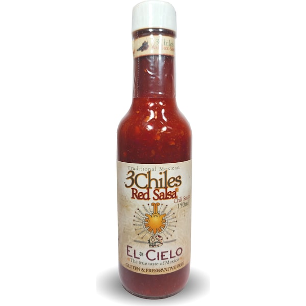 El Cielo 3 Chiles Red Salsa Chilli Sauce 150mL