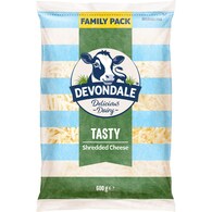 Devondale Shredded Tasty Cheese