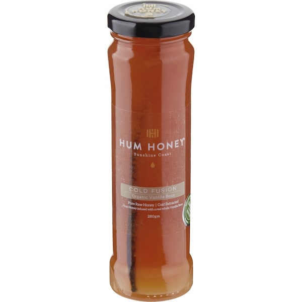 Hum Honey Cold Fusion Organic Vanilla Bean Honey 280g