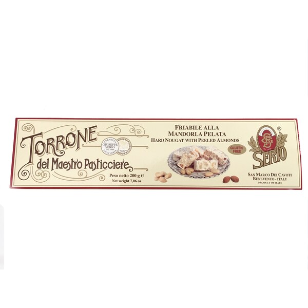 Serio Nougat Almond 200g
