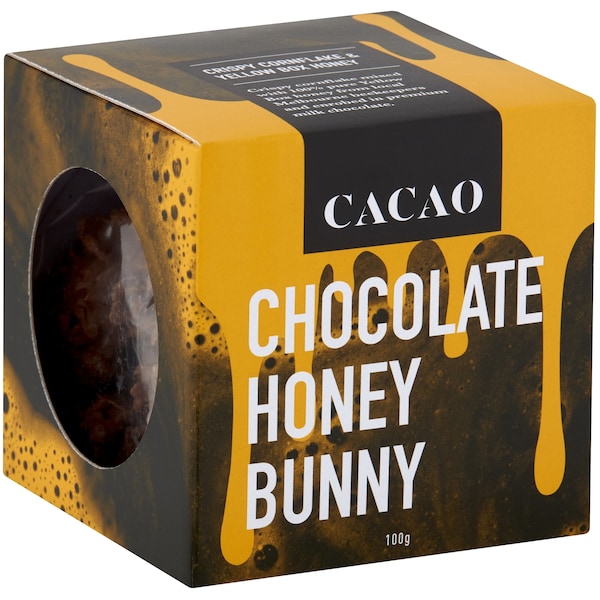 Cacao Chocolate Honey Bunny 100g