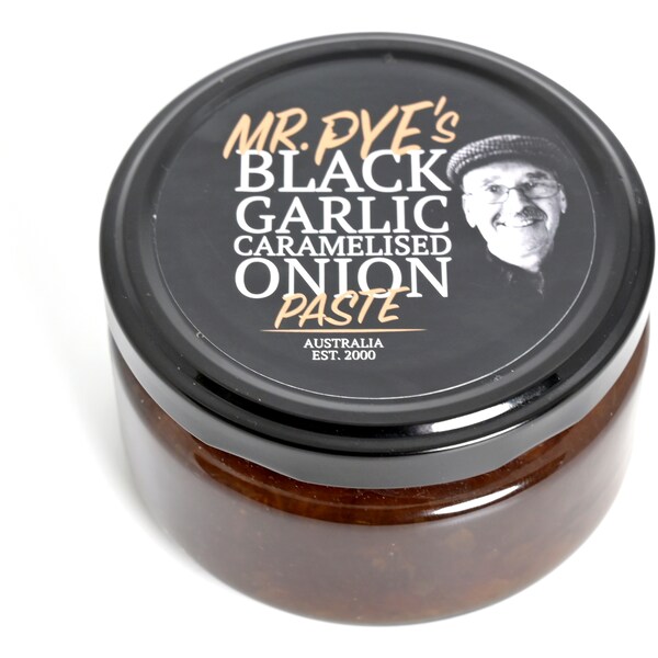 Mr Pyes Paste Black Garlic Caramelised Onion 220g