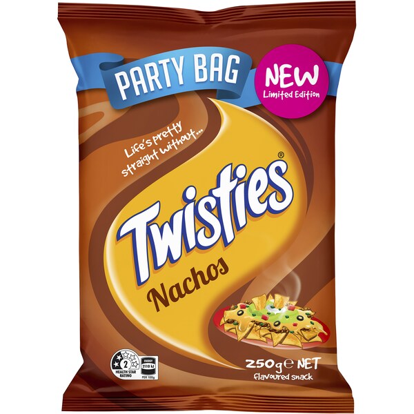Twisties Nachos Party Bag 250g