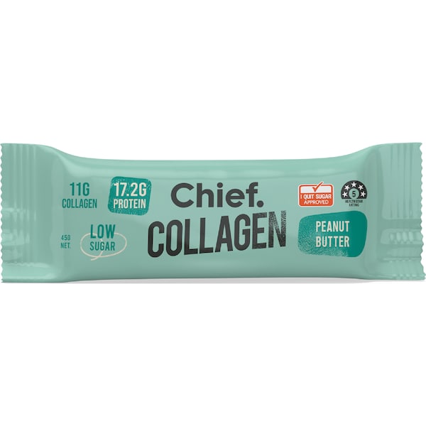 Chief Collagen Bar Peanut Butter 45g