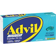 Advil Liquid Capsules Ibuprofen Pain & Fever Relief