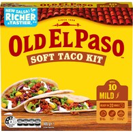Old El Paso Soft Taco Dinner Kit Mexican Style