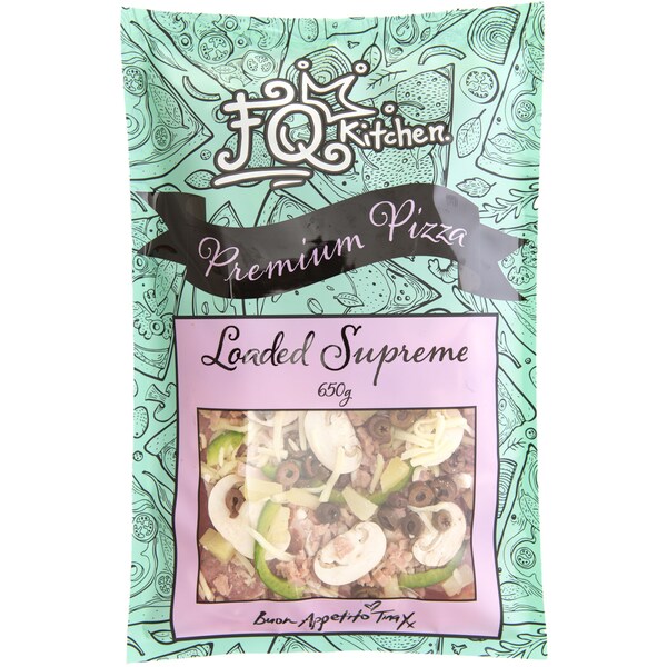 FQ Kitchen Premium Pizza Loaded Supreme 650g