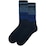 Underworks Heat Bods Thermal Insulated Socks Mens Navy Assorted each