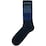 Underworks Heat Bods Thermal Insulated Socks Mens Navy Assorted each