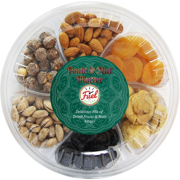 Fuel by Nature Fruit & Nut Platter Fruit & Nut Platter 435g