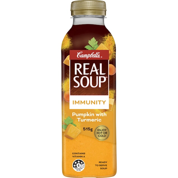 Campbell's Real Soup Immunity Pumpkin with Turmeric 515g