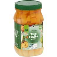 Woolworths Two Fruits In Juice