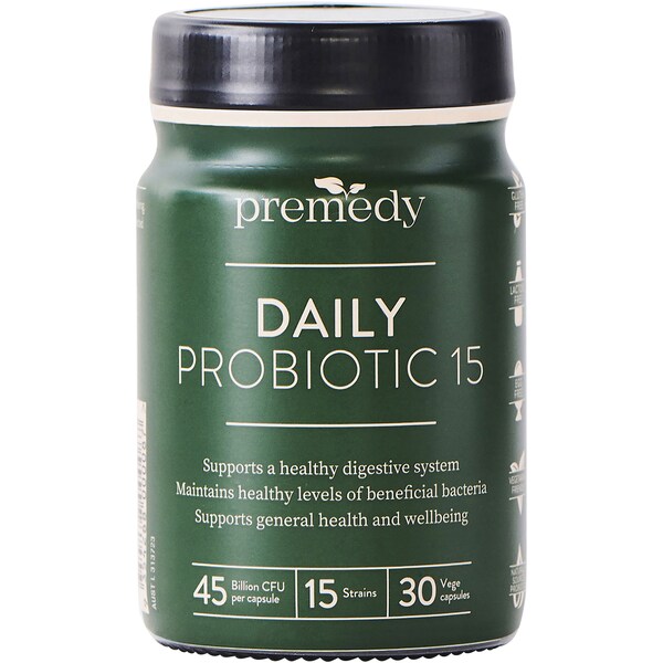 Premedy Daily Probiotic 15 Capsules 30 pack