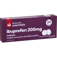 Woolworths Essentials Ibuprofen 200Mg Tablets