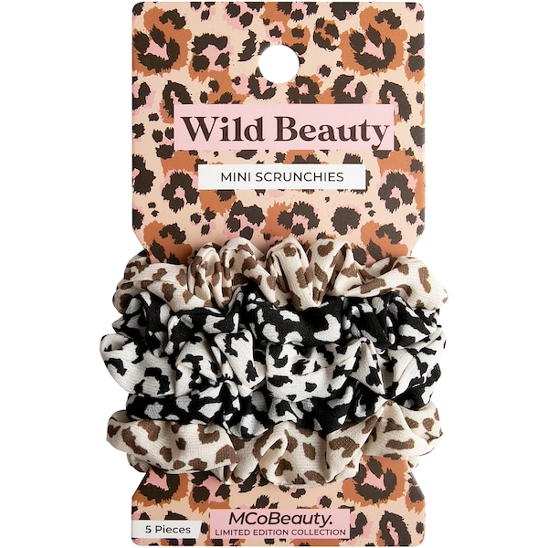 MCoBeauty Wild Beauty Mini Scrunchies 5 pack
