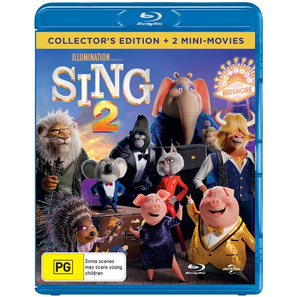 Sing 2 - Blu-Ray Disc Each