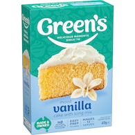 Green's Cake Mix Traditional Vanilla
