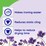 Cuddly Ultra Fabric Softener Pure & Clear Violet 900ml