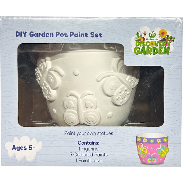 Discovery Garden DIY Kids Paint Set Butterfly each