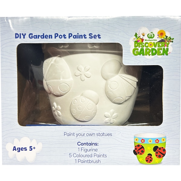 Discovery Garden DIY Kids Paint Set Lady Beetle each