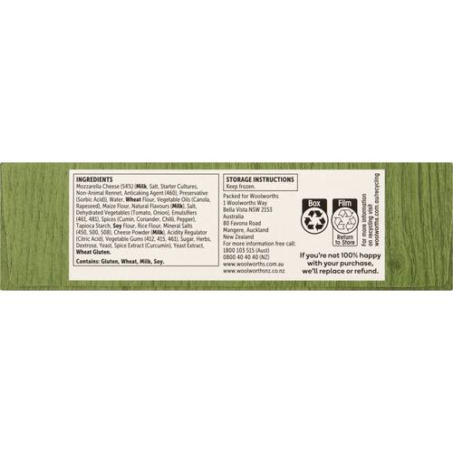 Woolworths Herb Crumbed Mozzarella Balls 8 Pack bunch