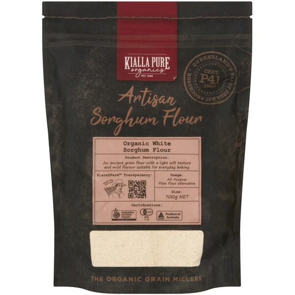 Kialla Pure Organics Artisan White Songhum Flour 700g