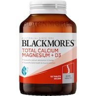 Blackmores Total Calcium Magnesium + D3 Bone Health Vitamin Tablets