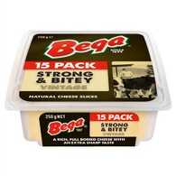 Bega Cheese Slices Strong & Bitey Vintage