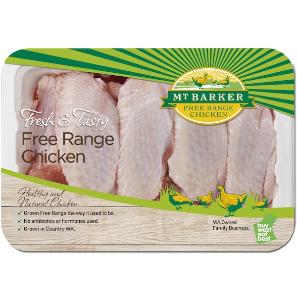 Mt Barker Free Range Chicken Wing Nibbles 300g - 900g
