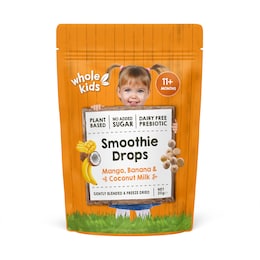 Whole Kids Smoothie Drops Mango Banana & Coconut Milk 20g – Woolworths